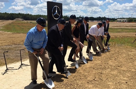 Mercedes Groundbreaking