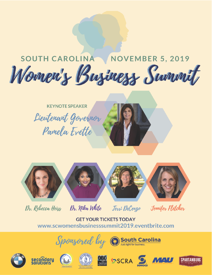 South Carolina Women's Business Summit South Carolina Department of